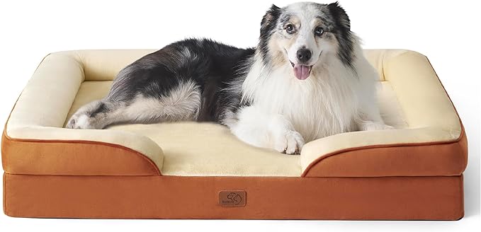 Orthopedic Flannel Dog Sofa