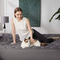 GentleSoft™ Three-Zone Quilted Mattress Pad