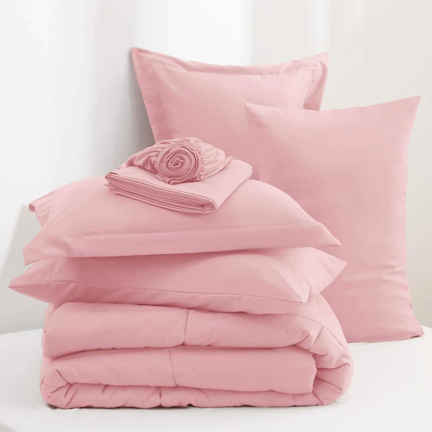Comforter Set - 7 Pieces Solid