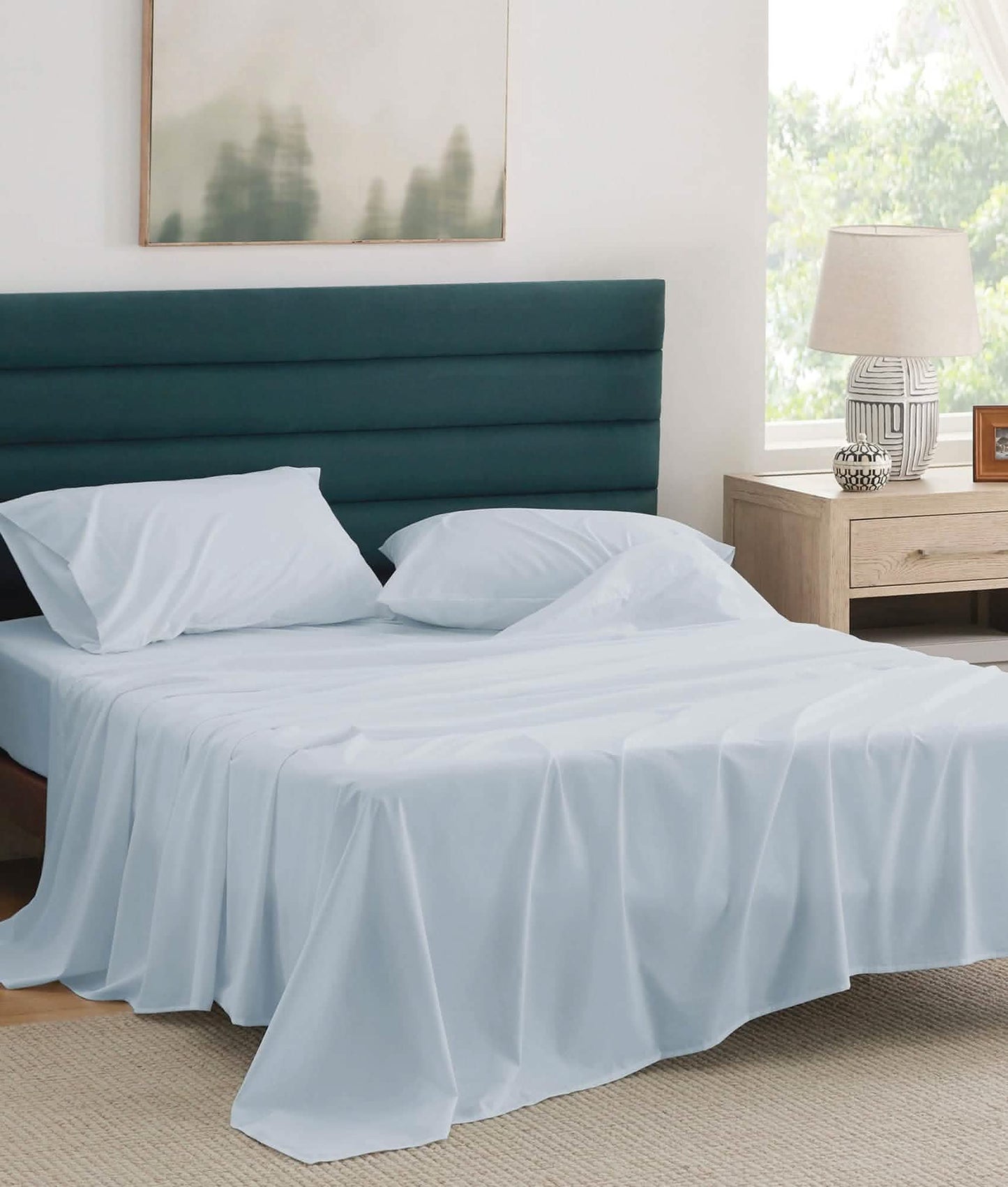 Cotton Percale Weave Sheet Set