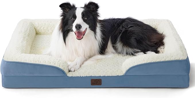 Orthopedic Plush Flannel Dog Sofa