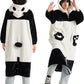 GentleSoft™ Wearable Shaggy Sherpa Panda Blanket Hoodie