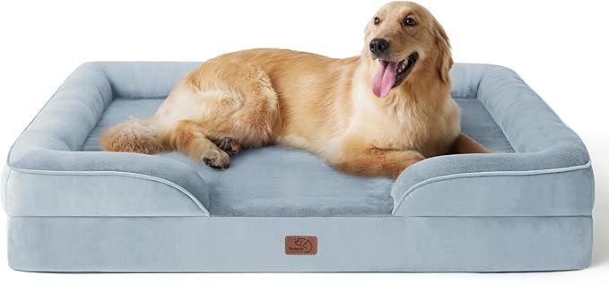 Orthopedic Flannel Dog Sofa