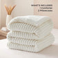 Striped Flannel Comforter Set