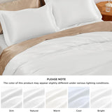 Bedsure Satin Duvet Cover Set