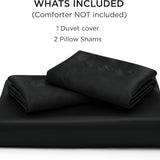 Bedsure Satin Duvet Cover Set