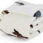 Printed Throw Sherpa Blanket Print-dachshund