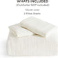 Twisted Pattern Fluffy Duvet Cover Set