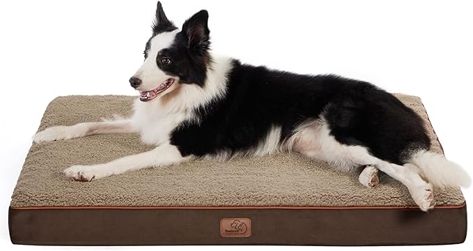 Large Orthopedic Washable Dog Bed