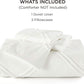 GentleSoft™ Velvet Pinch-Pleated Duvet Cover Set