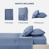 Bedsure Lyocell Cotton Sheet Set - Cooling Sheets