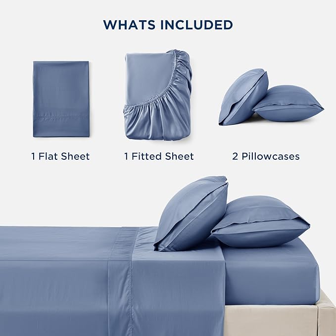Lyocell Cotton Sheet Set - Cooling Sheets