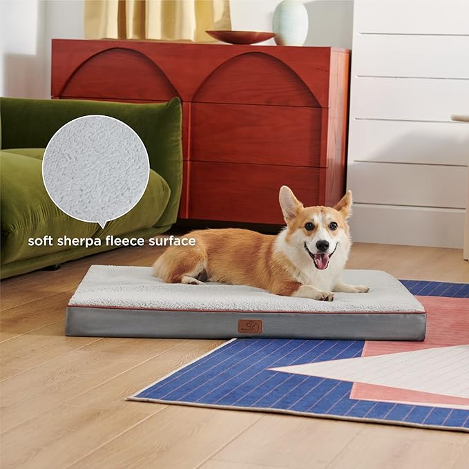 Large Orthopedic Washable Dog Bed