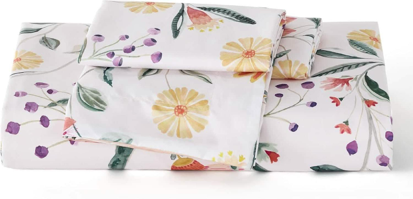Reversible Pale Duvet Cover Set