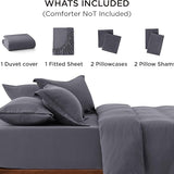 Bedsure Comprehensive Prewashed Duvet Cover Set