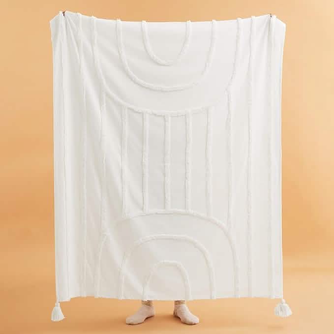 Boho Woven Decorative Blanket