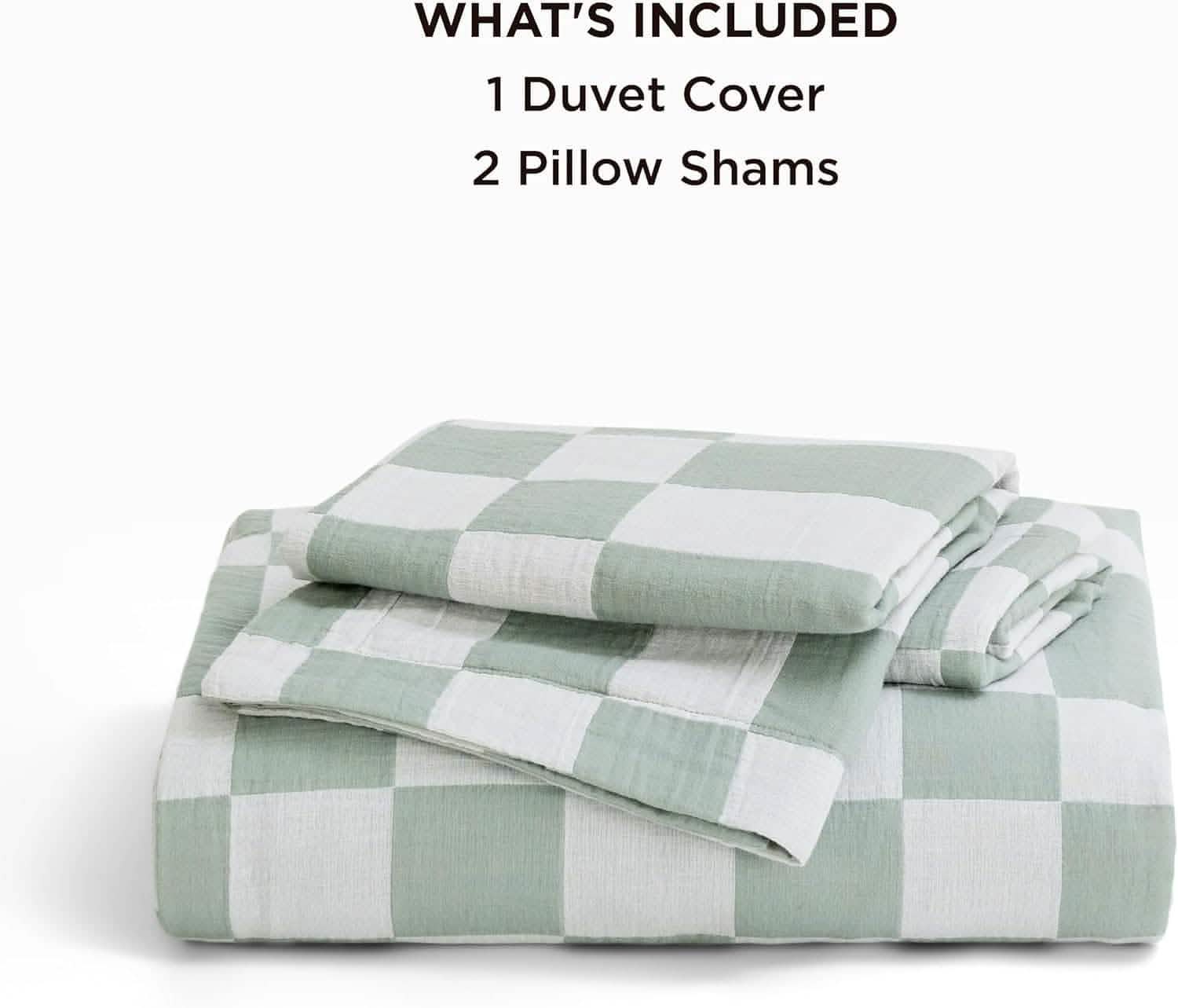 Cotton Muslin Duvet Cover Set