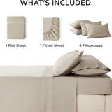 Cotton Sateen Weave Sheet Set