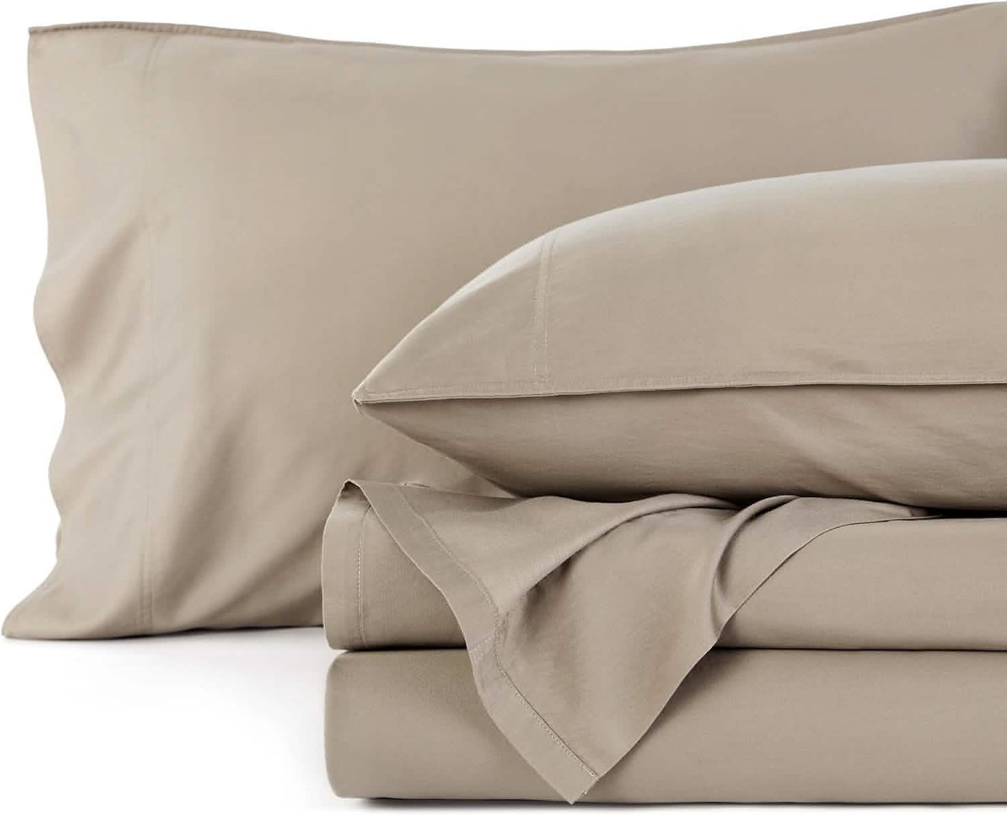 Lyocell Cotton Blend Washed Sheet Set