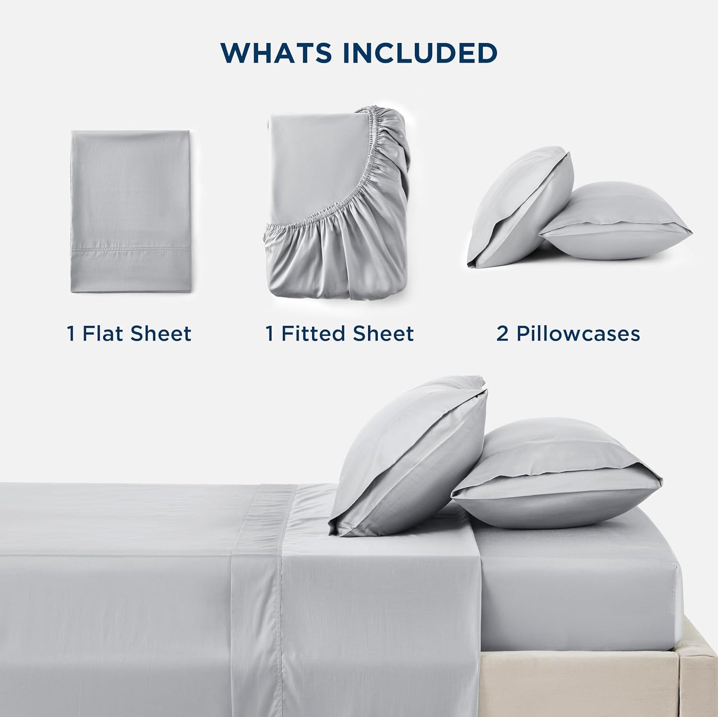 Lyocell Cotton Sheet Set - Cooling Sheets