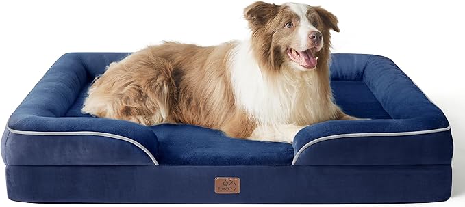 Orthopedic Flannel Dog Sofa