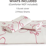 Bedsure Exquisite Christmas Duvet Cover Set