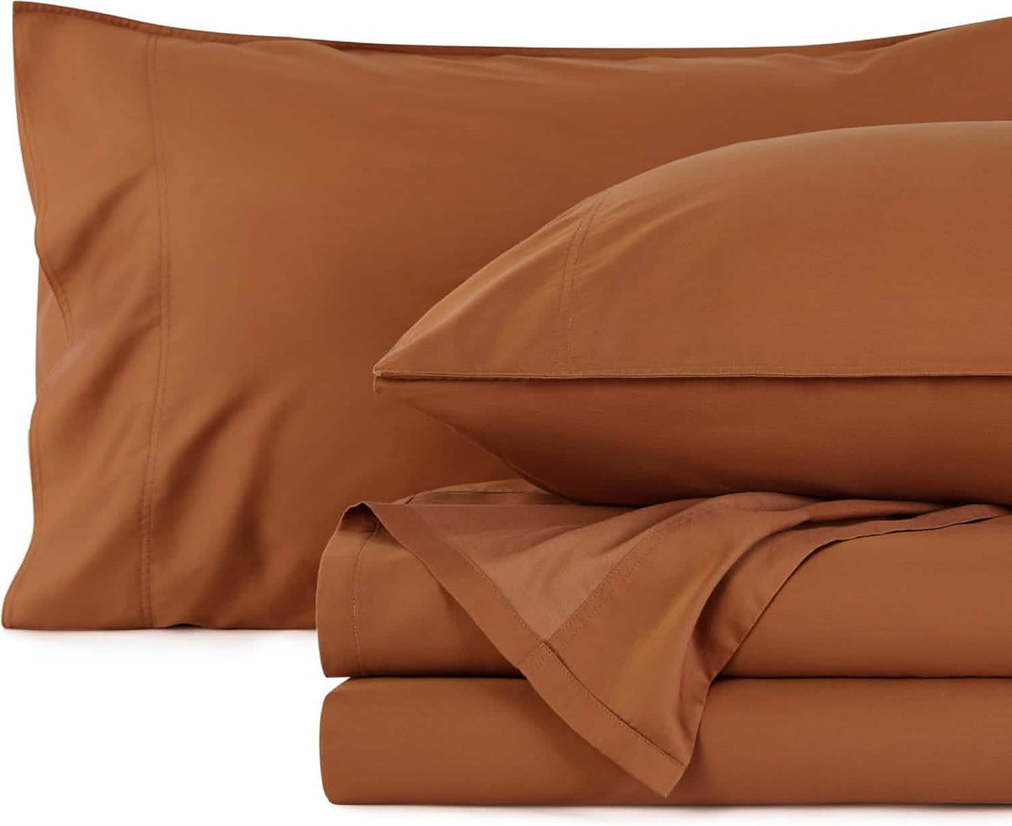 Lyocell Cotton Blend Washed Sheet Set