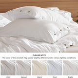 Rayon Derived from Bamboo and Linen Duvet Cover Set