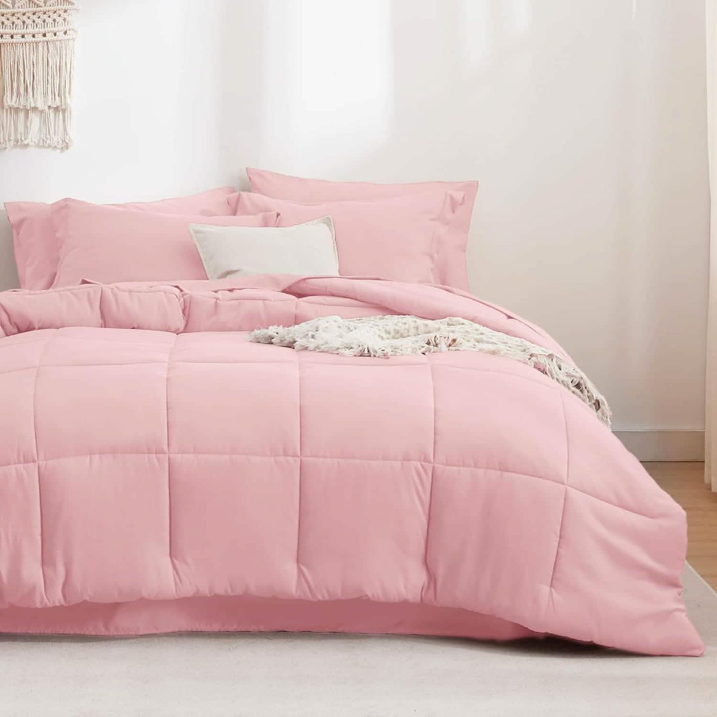 Comforter Set - 7 Pieces Solid