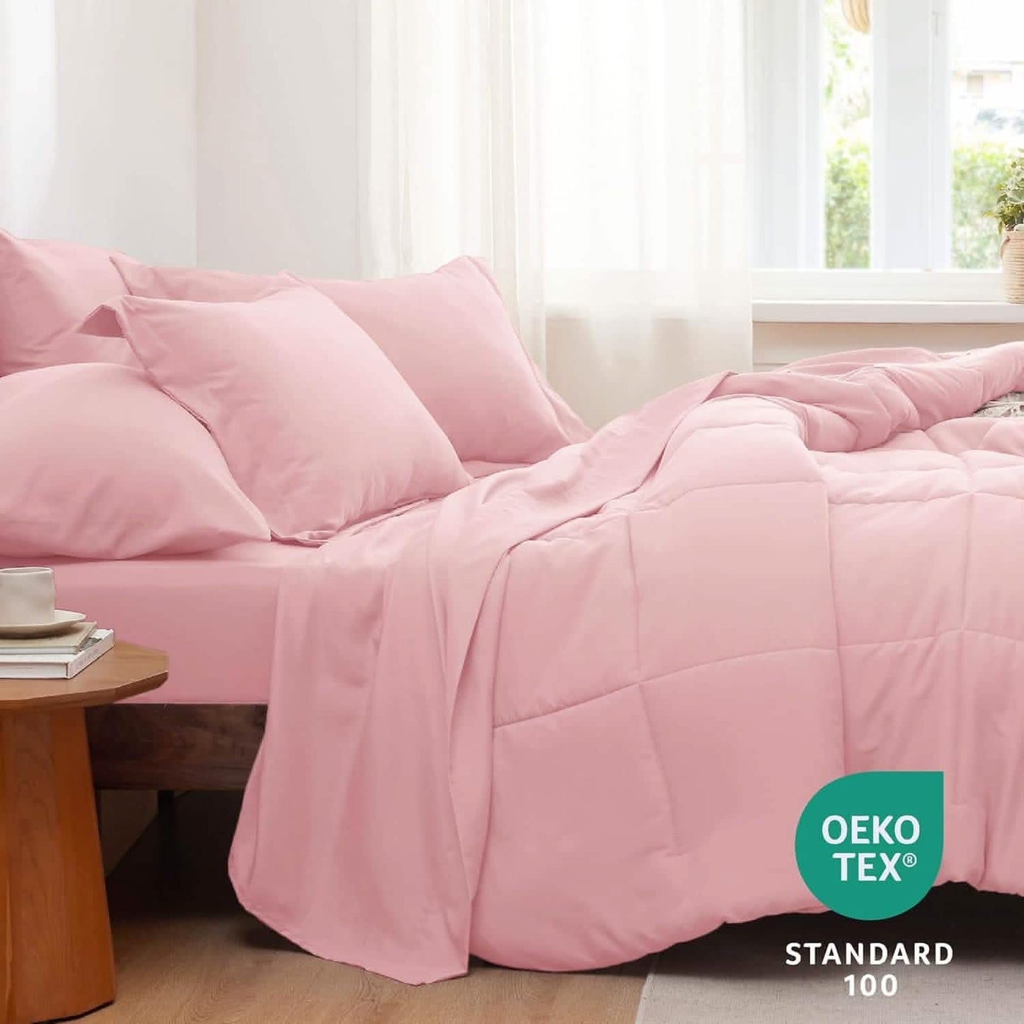 Comforter Set - 7 Pieces Solid