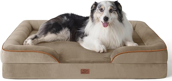 Orthopedic Flannel Dog Sofa