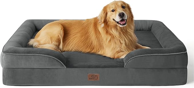 Orthopedic Flannel Dog Sofa