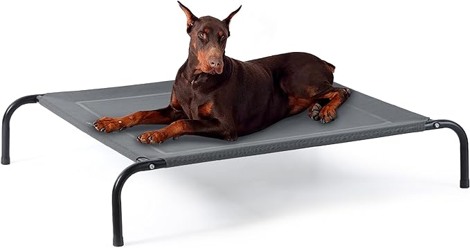 Elevated Dog Cot Bed with Breathable Mesh