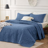 Bedsure Geometric Soft Ultrasonic Quilt Set