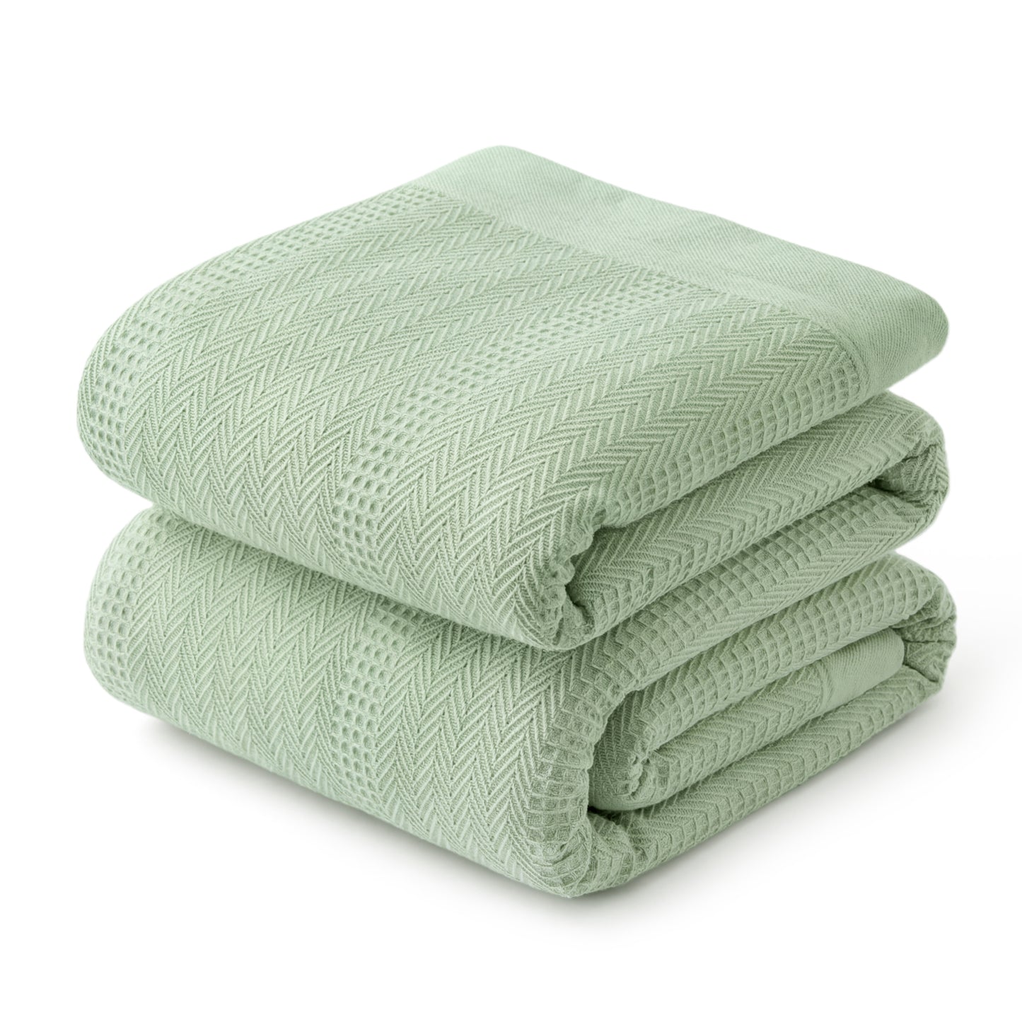 PureWoven™ Organic Cotton Textured Blanket