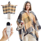 GentleSoft® Heated Sherpa Fleece Blanket Hoodie