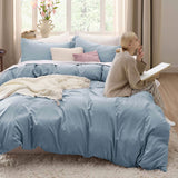 Ultra Soft Hypoallergenic Microfiber Duvet Cover Set