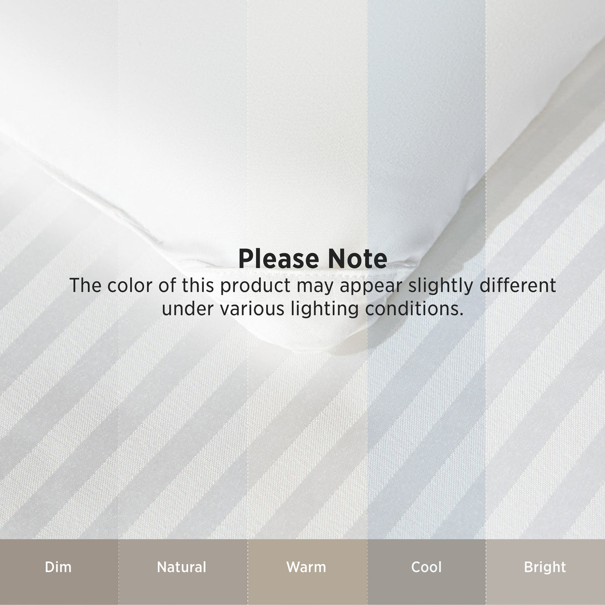 All-Season Striped Comforter