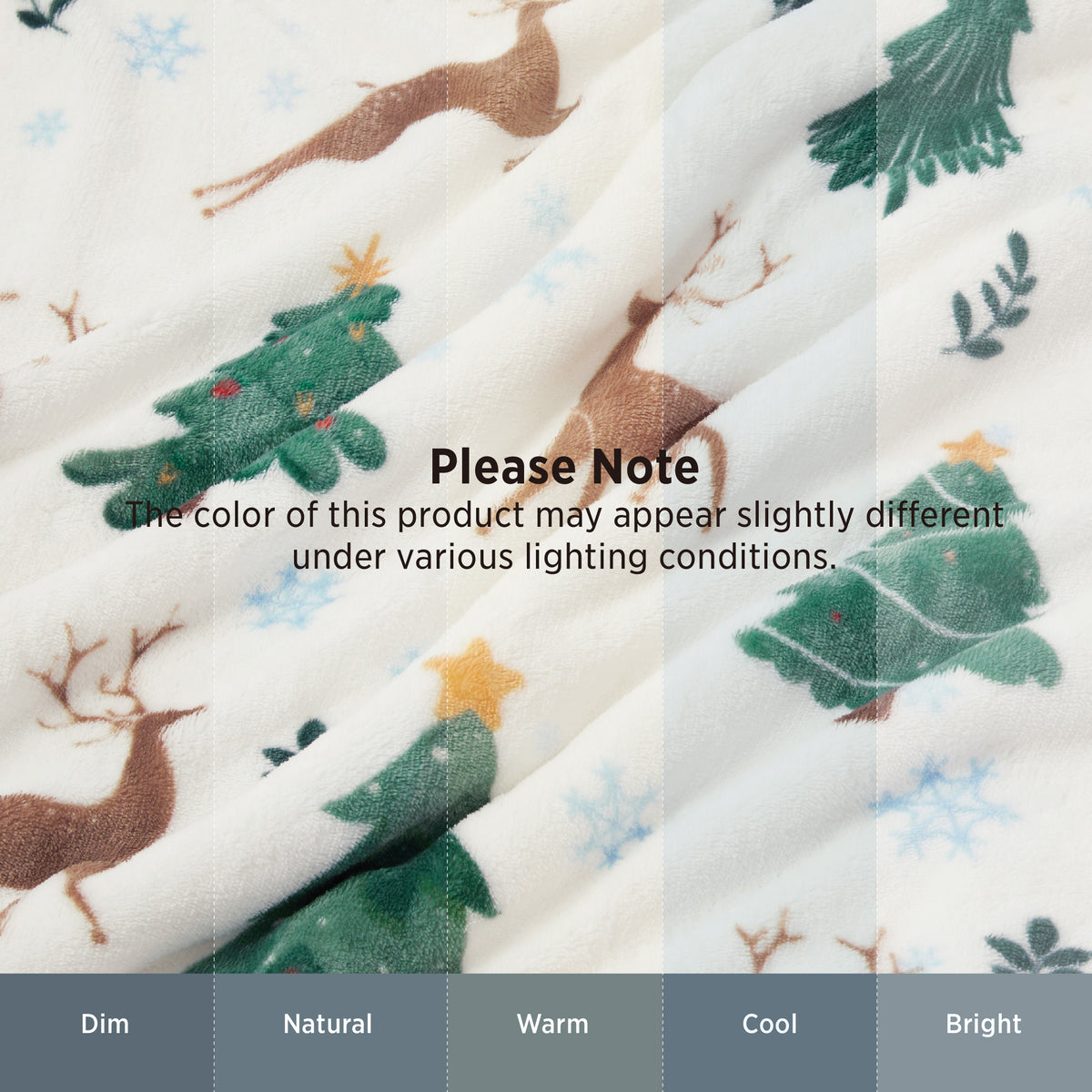 Christmas Fuzzy Sherpa Blanket