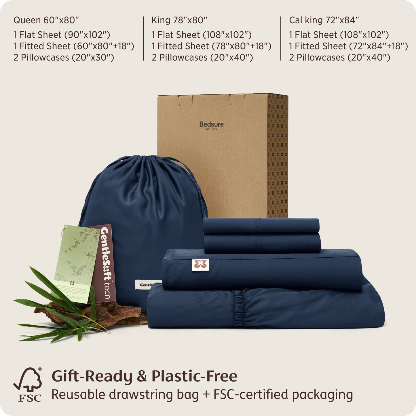 PureWoven™ Organically Grown Bamboo Viscose Sheet Set