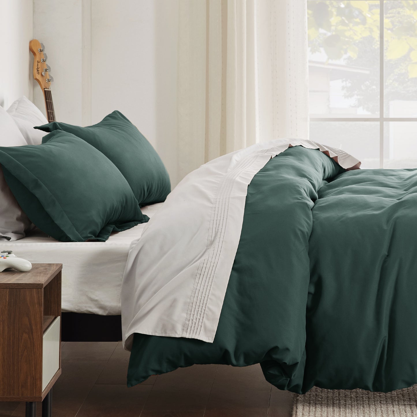 Brushed Microfiber Duvet Cover Set