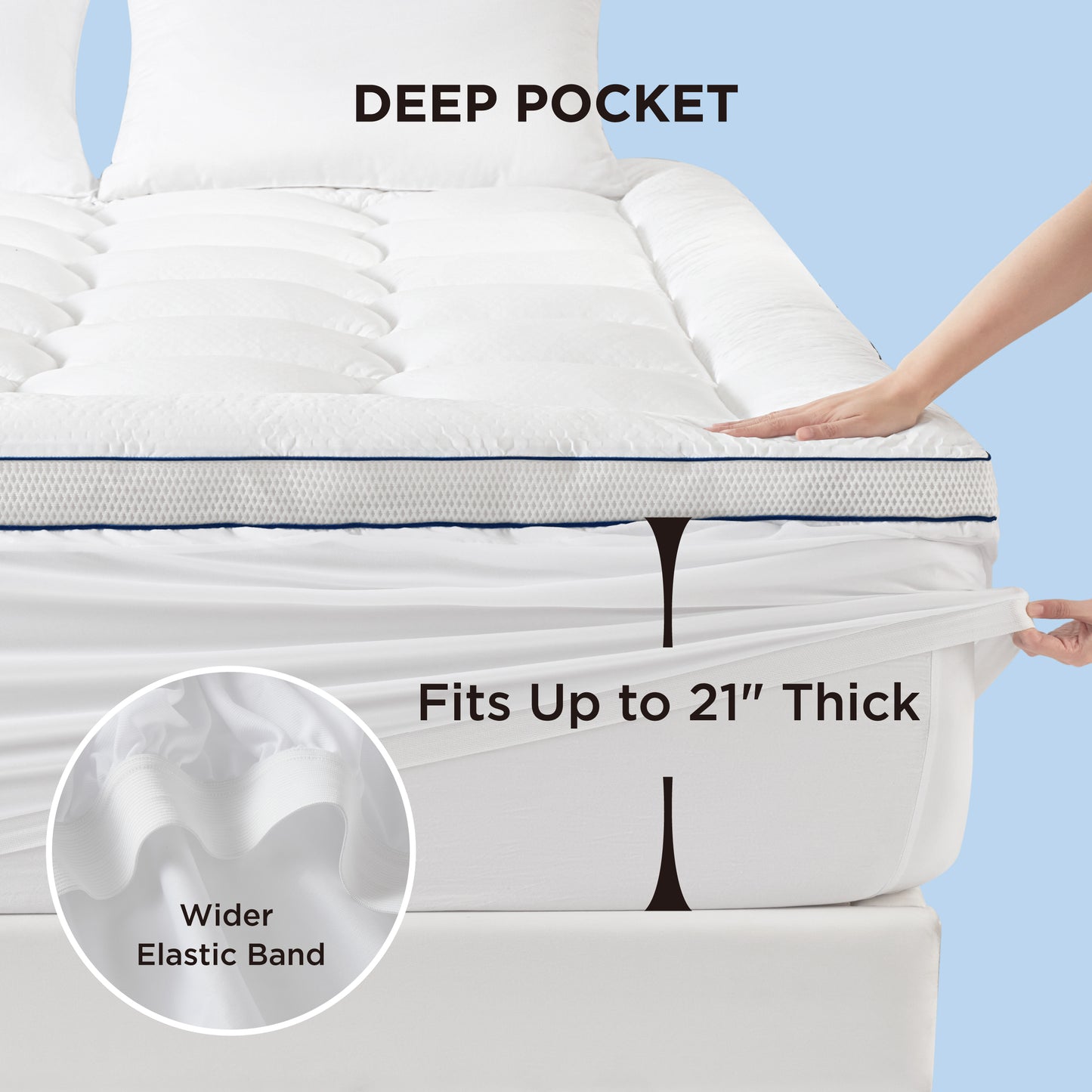 Temp-regulating Mattress Topper