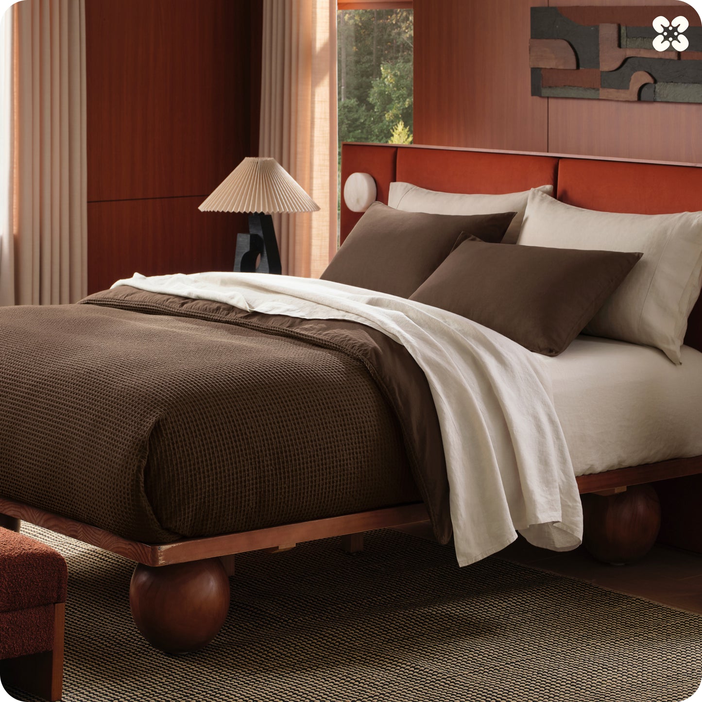 PureWoven™ Cotton Waffle Weave Duvet Cover