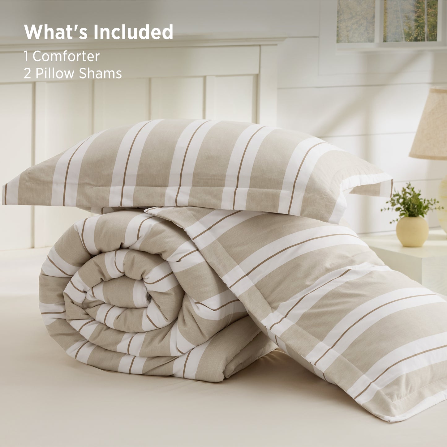 Gingham Comforter Set
