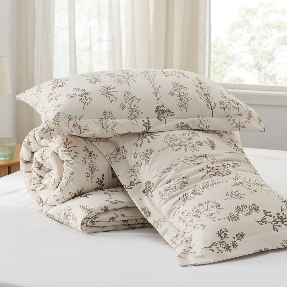 Floral Comforter Set