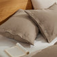 GentleSoft® Cotton Linen Hybrid Duvet Cover Set