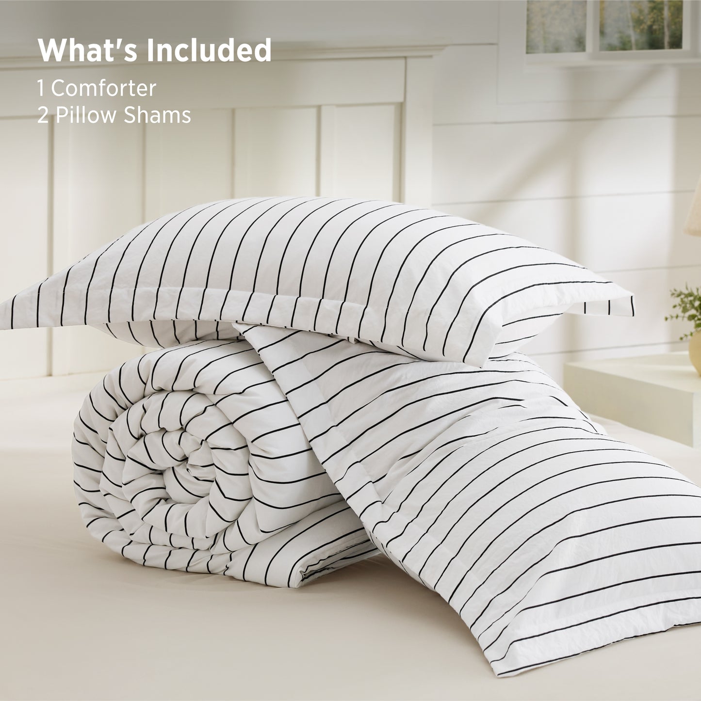 Gingham Comforter Set