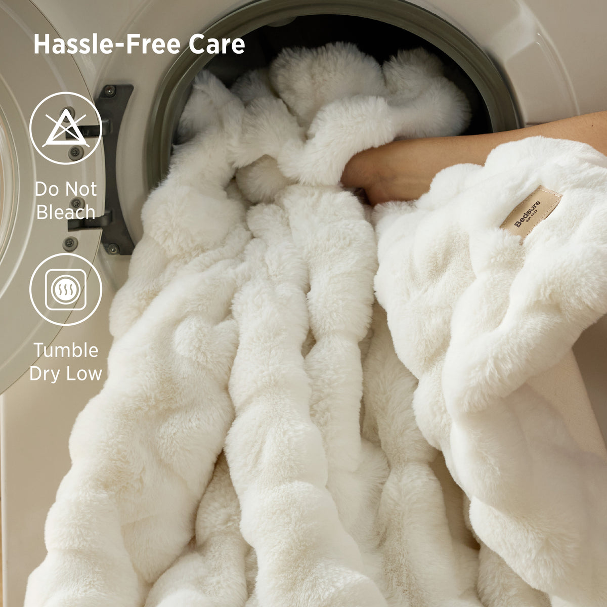 Faux Fur Throw Blanket