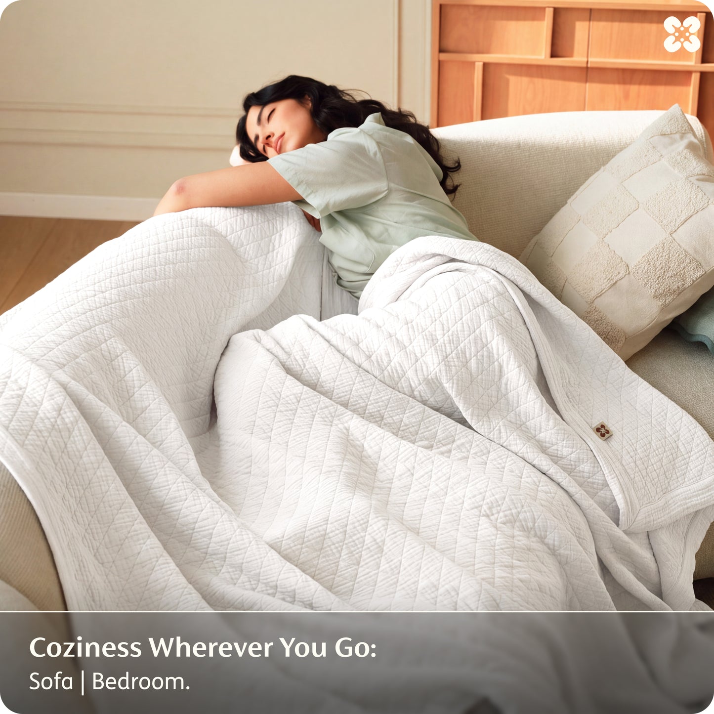8-Layer Cotton Muslin Blanket
