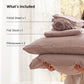 6-Pieces Extra Deep Sheet Sets